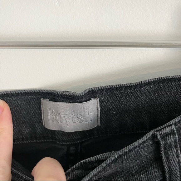 BOYISH Zachary High Rise Distressed Skinny Jeans - Picture 10 of 16